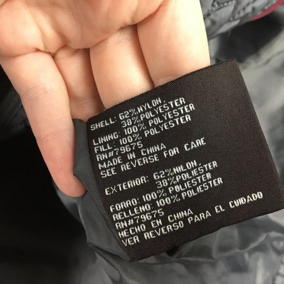 Anne Klein Coat Womens XL Quilted Textured Filled Insulated Gray Pockets Zip Up - Picture 9 of 13